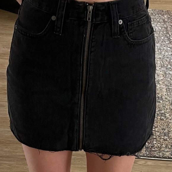 Madewell High Rise Denim Skirt - Picture 1 of 3
